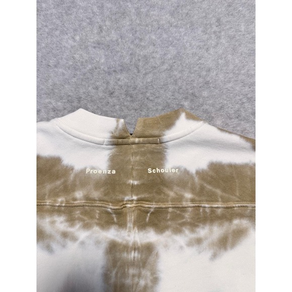 Women's Proenza Schouler Sweater Size Medium White And Brown - Picture 8 of 12